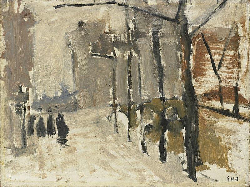 George Hendrik Breitner Cityscape in The Hague oil painting image